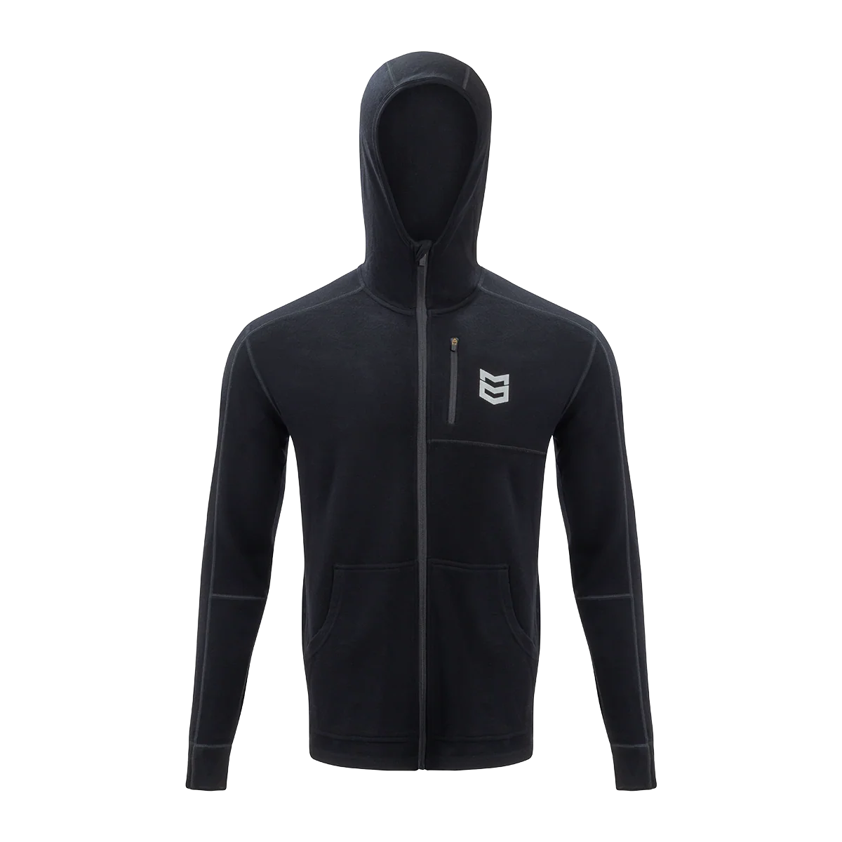 BATTLEGROUND MERINO FULL ZIP HOODIE 350G - Image 3